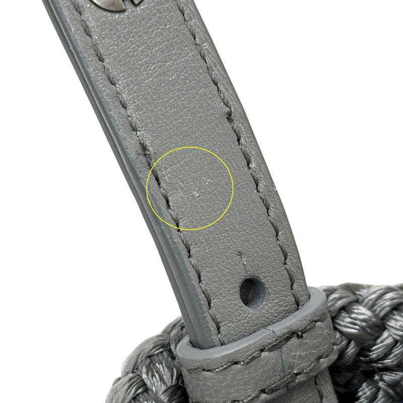 Balenciaga Bag Ladies Brand Handbag Shoulder Bag 2way Nylon Ibiza Small Gray