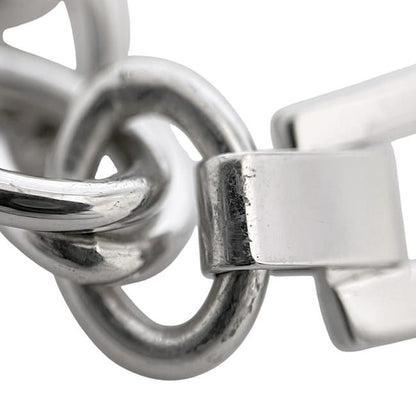 Gucci Necklace 5charm Silver Polished Excellent Condition Ag 925