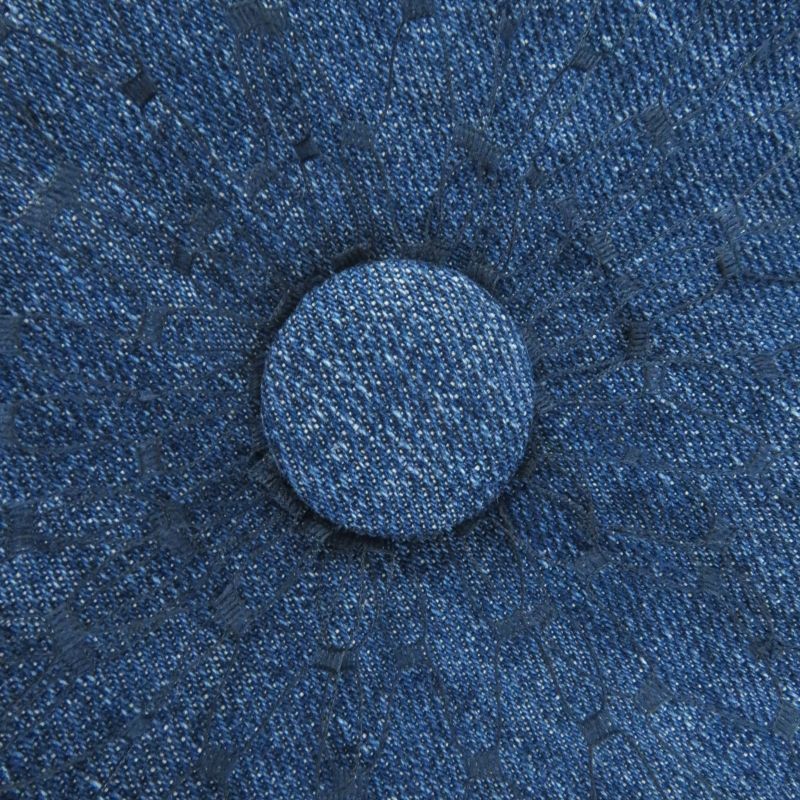 Christian DIOR 86aty920g132 ARTY Cotton Logo Hardware Denim Casket With Veil