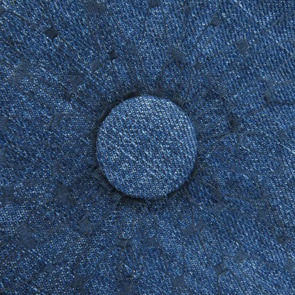 Christian DIOR 86aty920g132 ARTY Cotton Logo Hardware Denim Casket With Veil