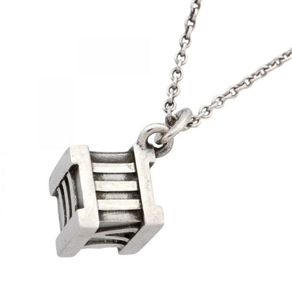 Tiffany & Co Necklace Atlas Cube In 925 Silver For Women
