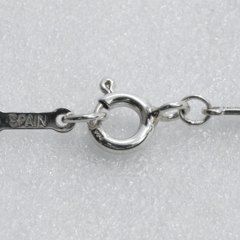 Tiffany & Co Open Heart Elsa Peretti 925 Silver Ladies 9.9g Necklace