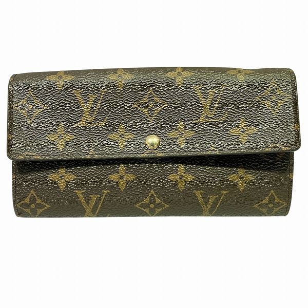 Louis Vuitton Monogram Portefeuille Sarah M61734 Long Wallet Unisex