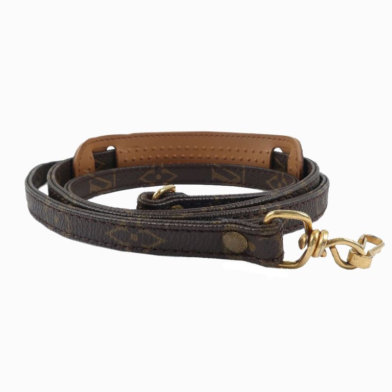 Louis Vuitton Monogram Canvas Brown Unisex Shoulder Strap