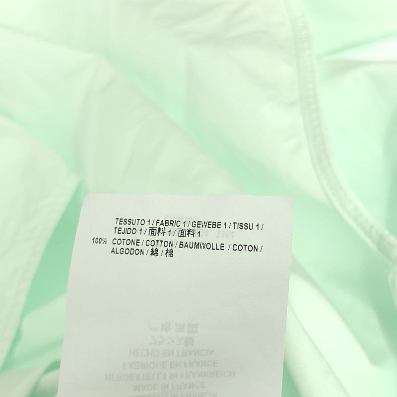 Balenciaga - Cotton Oversized Shirt - 34 - Turquoise Green - Mens