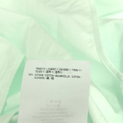 Balenciaga - Cotton Oversized Shirt - 34 - Turquoise Green - Mens