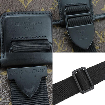 Louis Vuitton Shoulder Bag Archie Messenger M46442 Monogram Macassar Brown