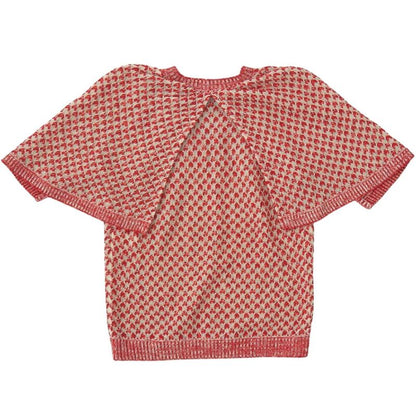 Chanel Cruise Line Knit V-neck P56232k07352 Silk/cotton Red 1430 Chanel