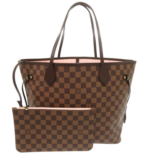 Louis Vuitton Current New Shape Neverfull MM Damier Rose Ballerine N40598 Tote