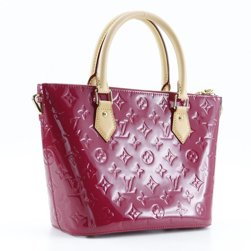 Louis Vuitton Montebello PM 2WAY Shoulder M90166 Monogram Vernis Rose Andian