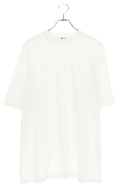 Balenciaga 678430 4a8b8 Logo Embroidery T-shirt Men 3