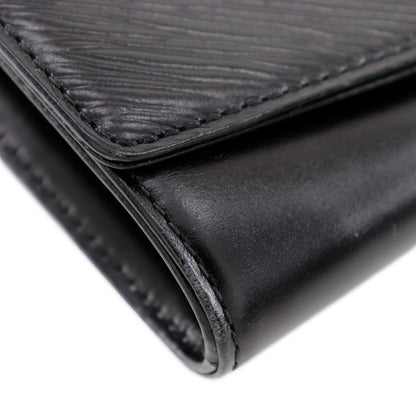 Louis Vuitton Aegean Opera Line M63962 Leather Noir Black Mi0901 Unisex Clutch