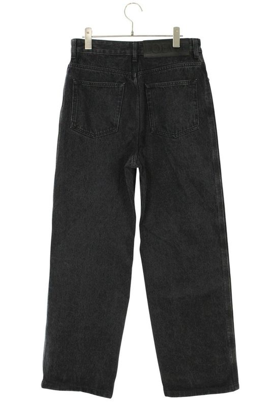 Loewe Anagram Embroidered Wide Denim Pants Men's 46