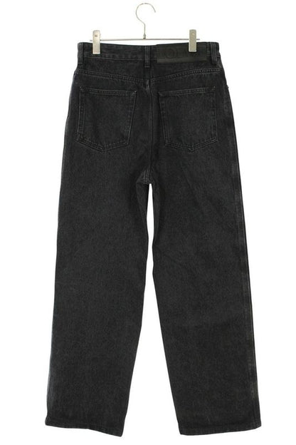 Loewe Anagram Embroidered Wide Denim Pants Men's 46