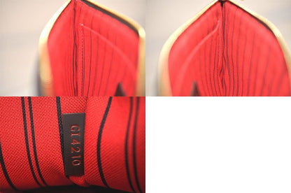 Louis Vuitton Damier Neverfull Pouch Wallet Clutch Bag LV 3392n