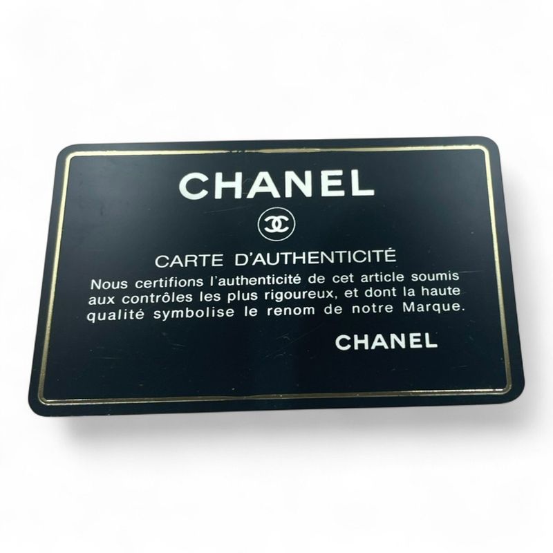 Chanel ⑤ Tassel Mini Shoulder Bag Women Black FREE