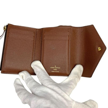 1352 Louis Vuitton Wallet Portefeuille Victorine M62472 Monogram Gold Hardware