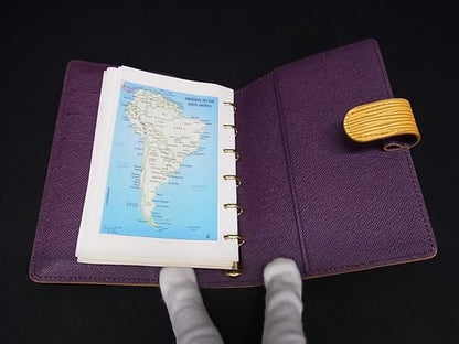 Louis Vuitton R20059 Epi Agenda PM 6-hole Notebook Cabas Schedule