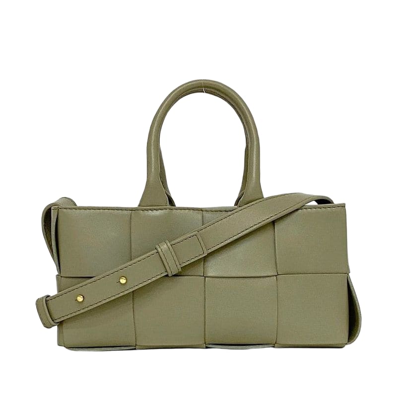 Bottega Veneta 2way Bag Mini East West Light Green