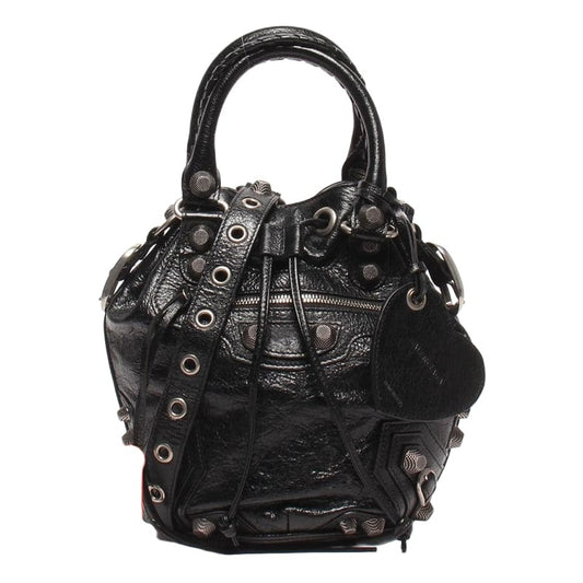 Balenciaga 2way Shoulder Bag Handbag Crossbody Shoulder Bucket Bag Women