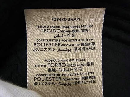 Gucci GG Marmont 100% Polyester Bucket Hat Size M Ladies Men's Black Bj9871