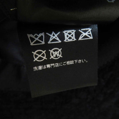 CHANEL 22B Aa8562 Coco Mark Fantasy Tweed Cap Hat Black Lame M With Box Made