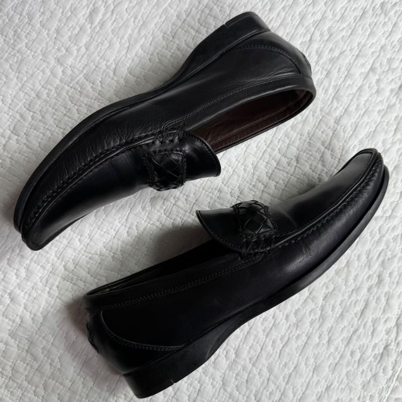 Bottega Veneta Intrecciato Leather Loafer 36 1 2 23.5cm (9.25in) Black Women