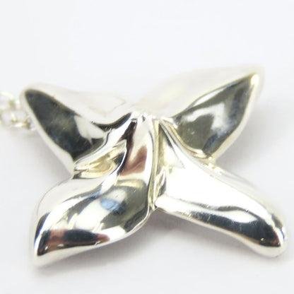 Tiffany & Co Necklace Poinsettia 925 Silver Approx 3.5 G Silver Accessories For