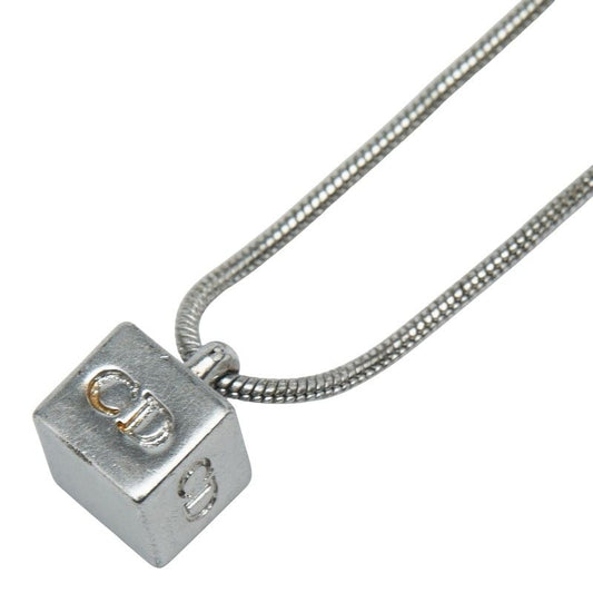 Dior CD Logo Cube Silver Metal Ladies Dior