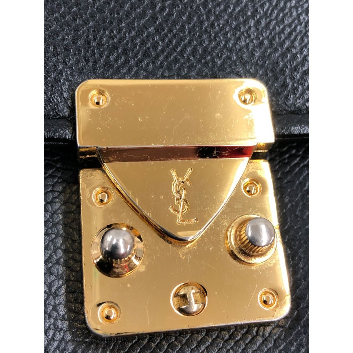 Yves Saint Laurent Clutch Bag Second Bag Black