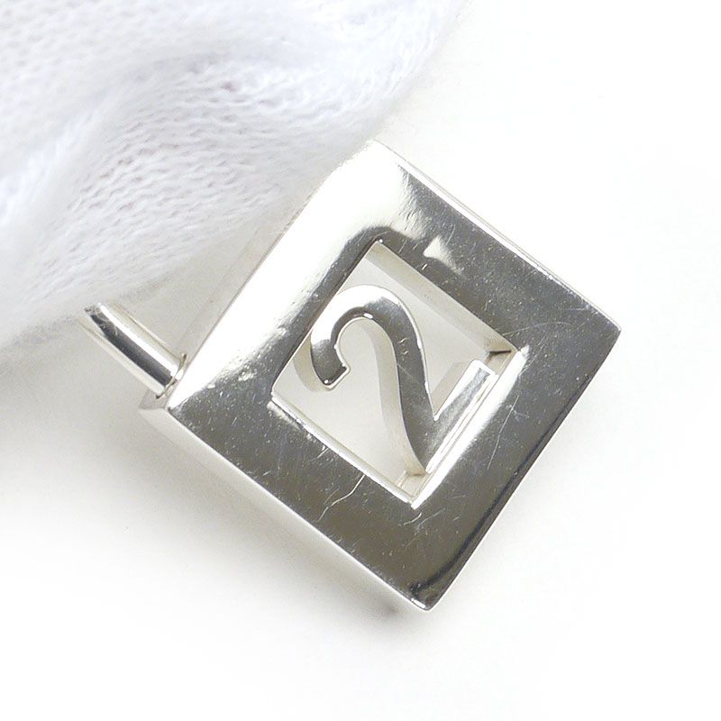 Tiffany & Co Tiffany & Co Lock Charm Pendant Top Number "2" Numeric Design