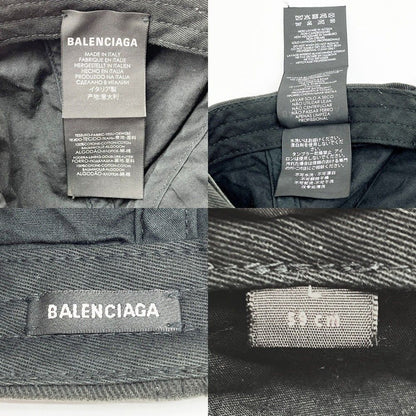 Balenciaga BB Mode Cap Cap Black