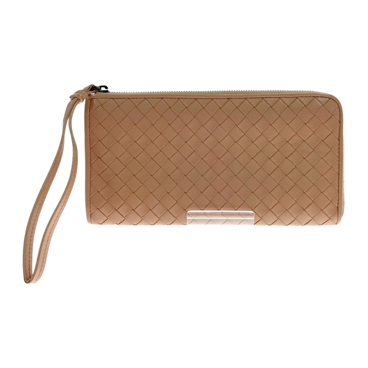 Bottega Veneta Intrecciato Leather Long Wallet Long Wallet Pink