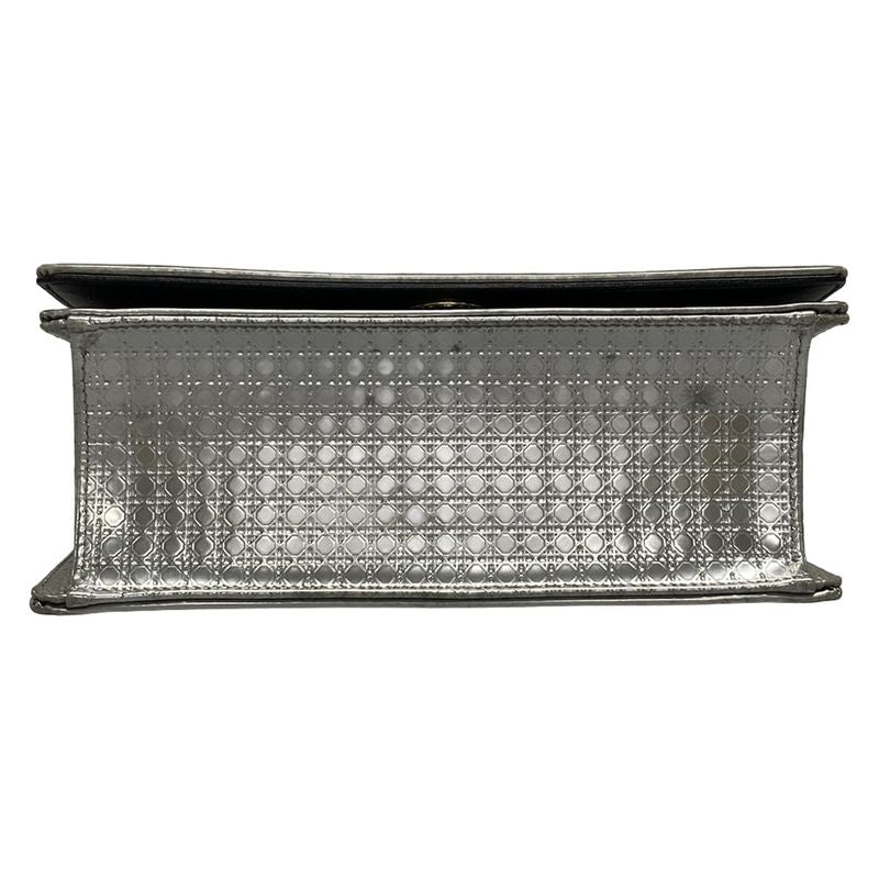 Dior/christian Dior Shoulder Bag Diorama Silver Chain Shoulder Leather