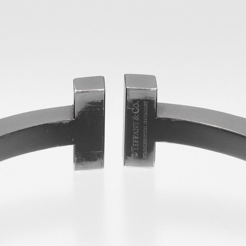 Tiffany & Co T-square Approx 17.5cm (6.89in) Around The Wrist Stainless Steel