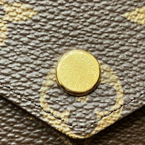 Louis Vuitton Monogram Portefeuille Victorine M41938 Fuchsia Trifold Wallet