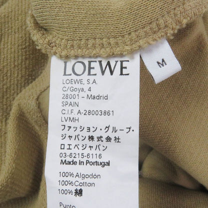 LOEWE S6199800cr Cotton Anagram Embroidery Embroidered Sweatshirt Beige M