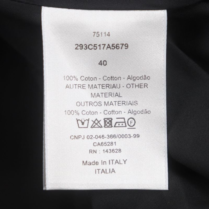  DIOR Homme 293c517a5679 100% Cotton Floral Print Flap Short Sleeve Short