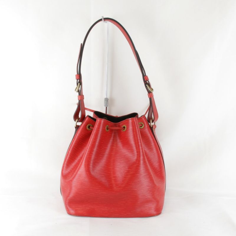 Louis Vuitton Petit Noe M44107 Shoulder Bag Epi Leather Red