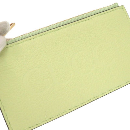 Gucci Logo 725550 Leather Green Coin Case Card Case 0906 Gucci