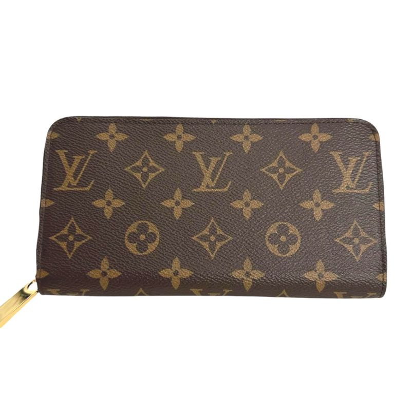 Louis Vuitton M42616 Monogram Round Zipper Zippy Wallet Long Wallet Louis
