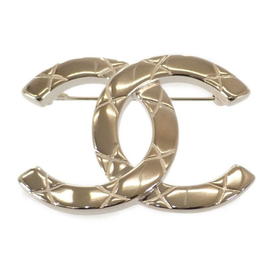 Chanel Coco Mark B25P Brooch Metal Gold Ladies [rank A