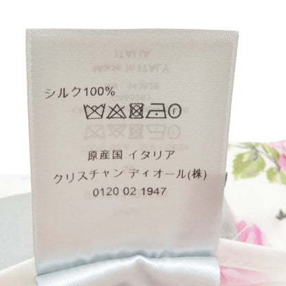 Unused 22AW DIOR Floral Rose Print Shorts Half Pants Floral 50 White Pink Mens