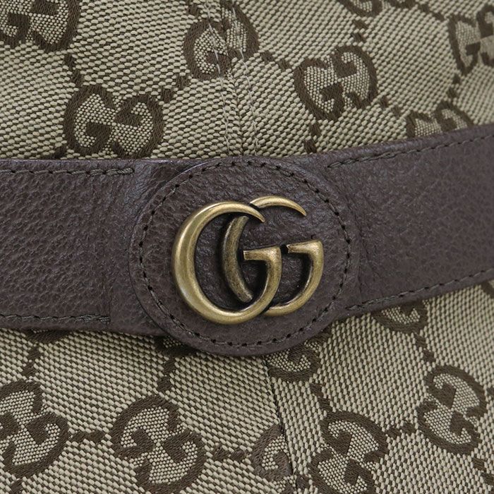 Gucci Fedora Hat GG Canvas 576587 Hat Unisex