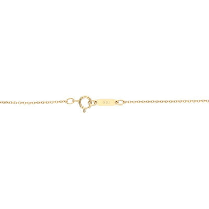 Tiffany & Co 18K Yellow Gold Cross Necklace Men's 18inch