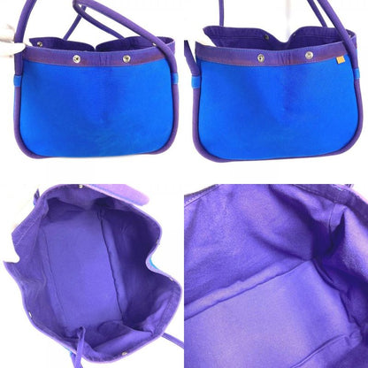 Hermes Handbag Sac Baga GM Sac Baga GM Canvas Blue
