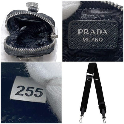 Prada 2way Bag Black NERO Reedition 2005