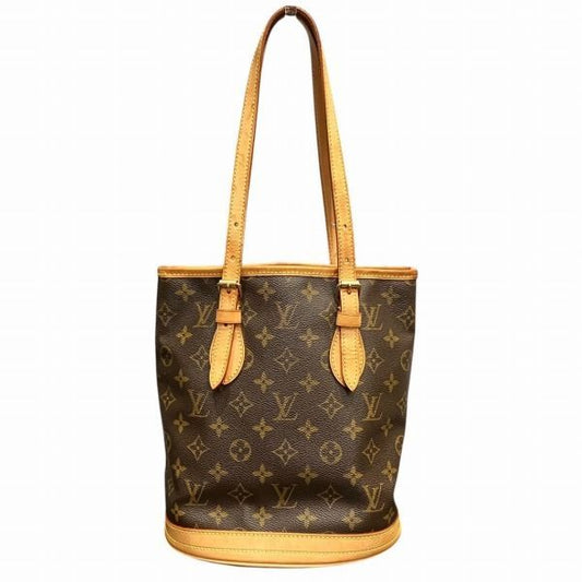 Louis Vuitton Monogram Petit Bucket M42238 Bag Tote Bag Shoulder Bag Unisex