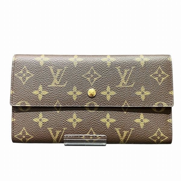 Louis Vuitton Monogram Porte Trésor International M61215 Long Wallet Trifold