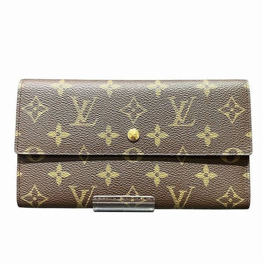 Louis Vuitton Monogram Porte Trésor International M61215 Long Wallet Trifold